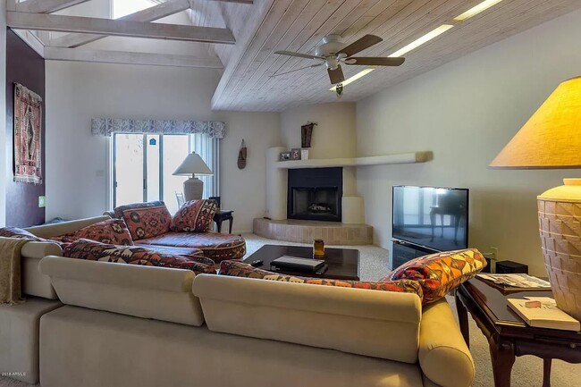 7. Living Area/Fireplace - 33 W Missouri Ave