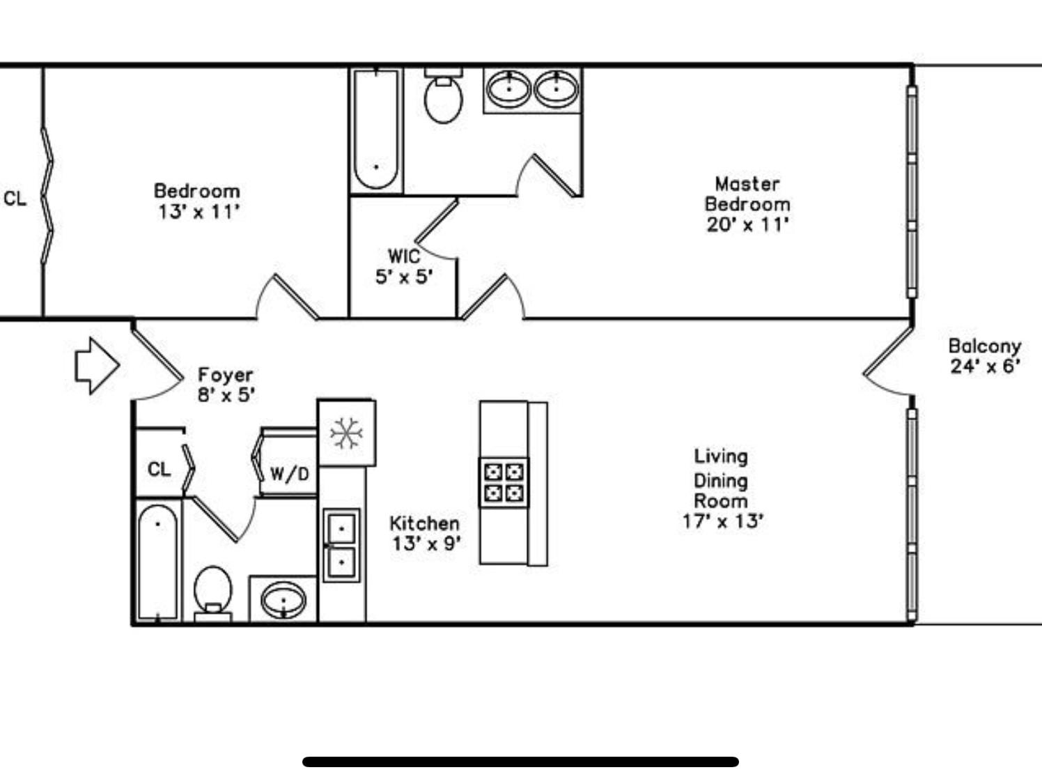 Floor Plan - 50 E 16th St