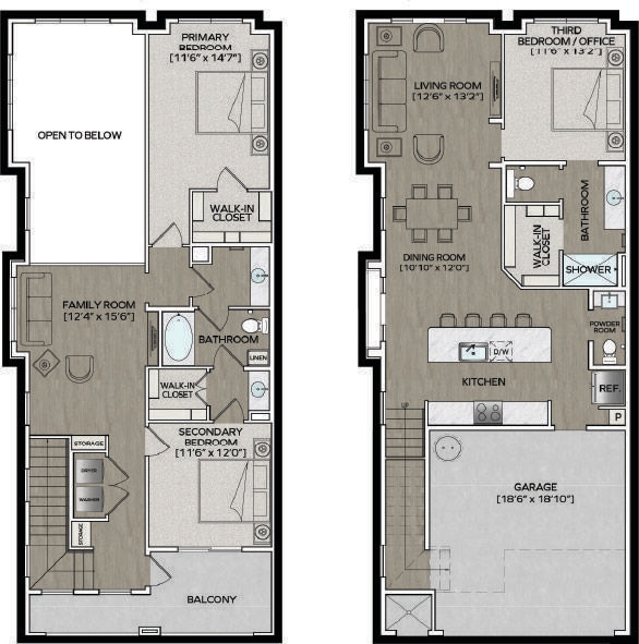 Floorplan - Reserve at Woodland Lakes