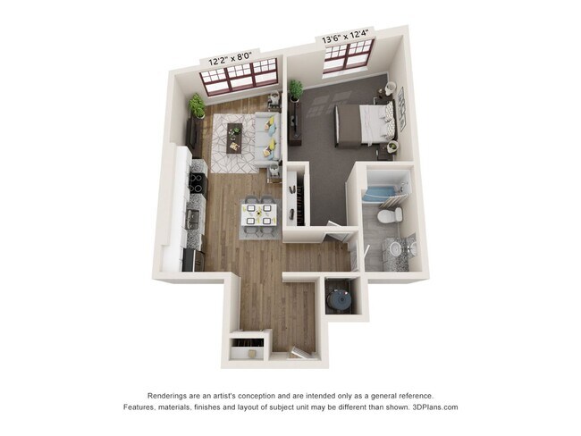 Building Photo - Fully Furnished 1 Bedroom in the heart of ...