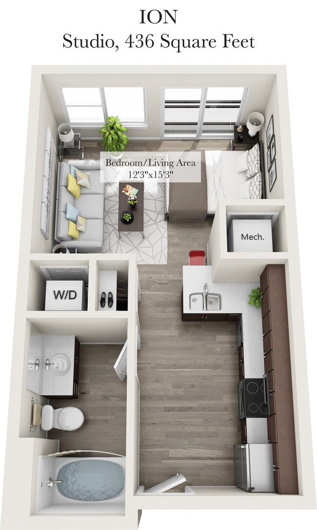 Floorplan - Venture Apartments iN Tech Center