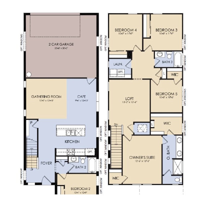Caden Floor Plan - Silverleaf Oaks