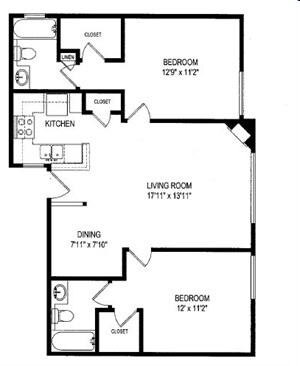 2BR/2BA - Waterstone Media Center II
