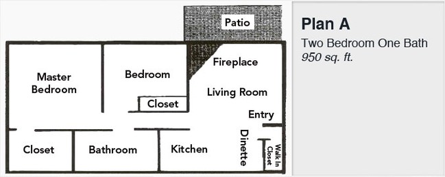 Plan A - Madison Oaks Apartments