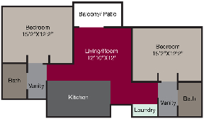 Floorplan - Wall and Grand Apartments