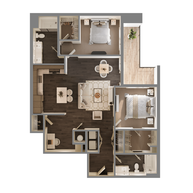 Floorplan - Artifact NoDa