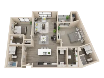 Floorplan - V on Broadway