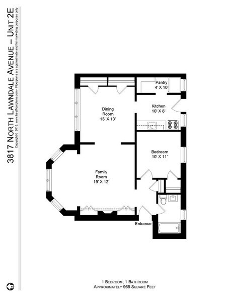 Building Photo - 3817 N Lawndale Ave