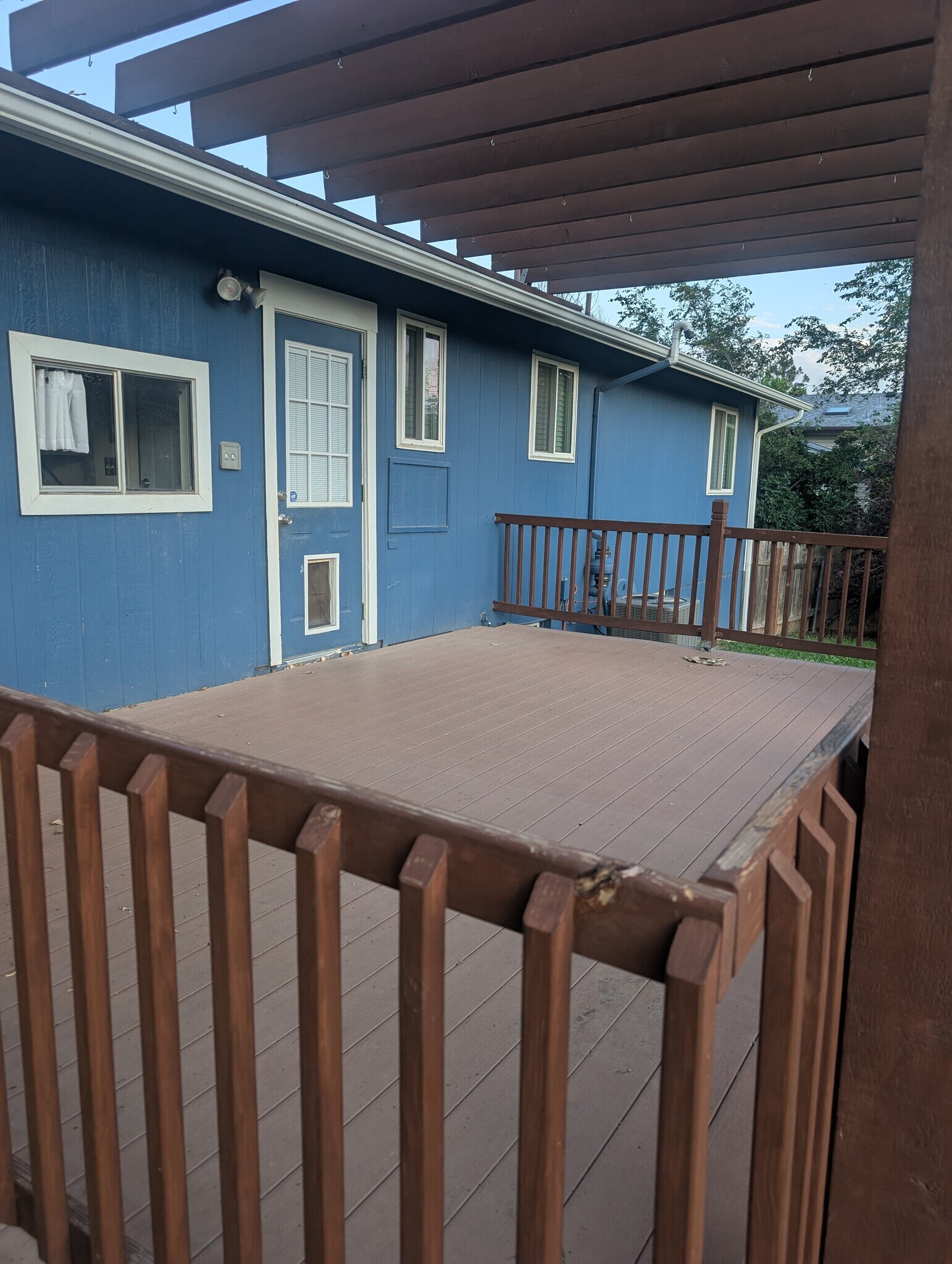 Back Patio - 7515 Otis Street