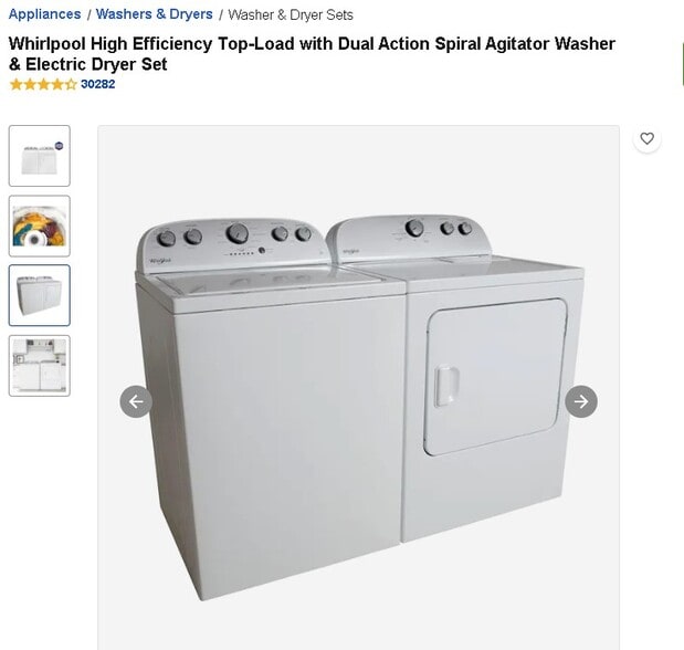 NEW washer and dryer 2023 - 131 Washington St