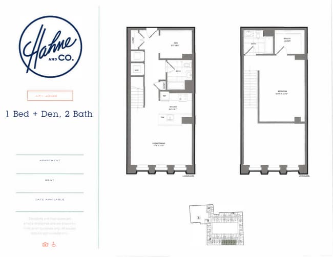 Floorplan - Hahne and Co.