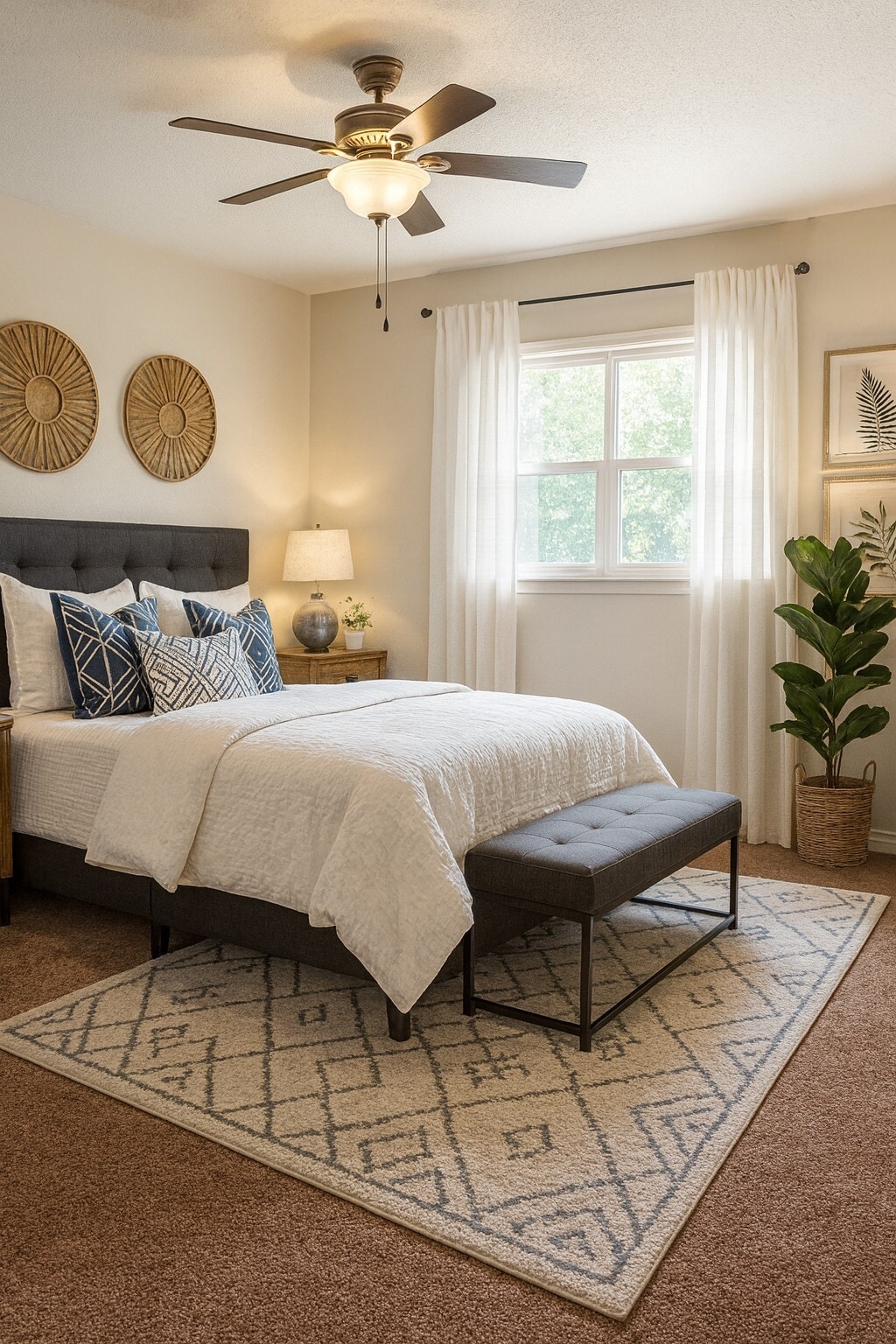 Master bedroom - 3737 Hunting Creek Rd