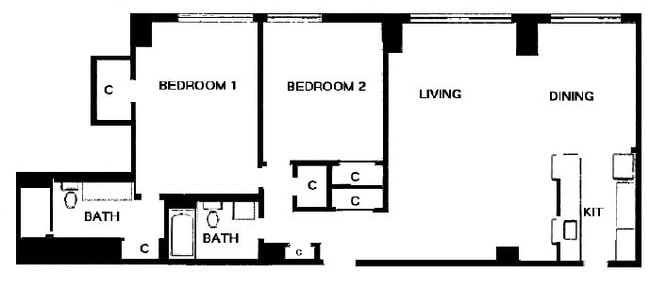 Building Photo - Spacious 2 Bedroom, 2 bath condo. Enjoy be...