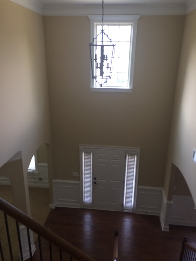 Entry way as seen from upstairs - 319 Haywood Dr