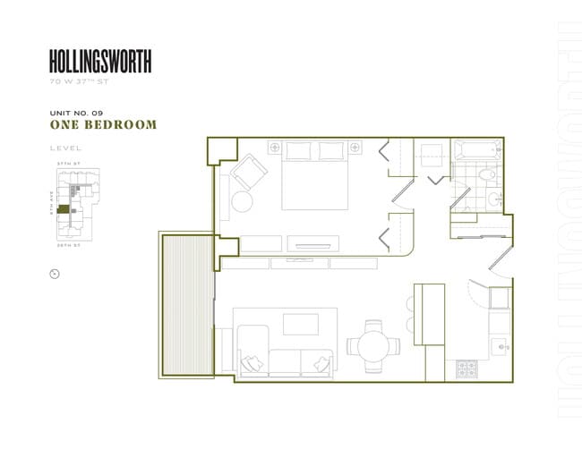 Floorplan - Hollingsworth