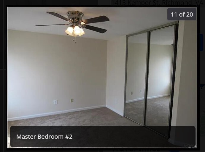 Main Bedroom - 1413 Kemper Street