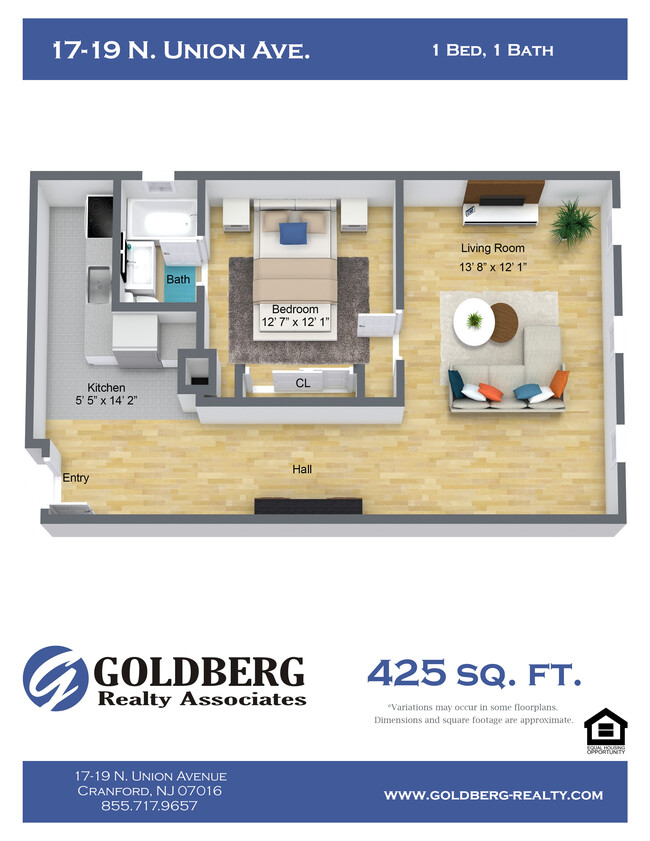 Floorplan - 17-19 N. Union Avenue