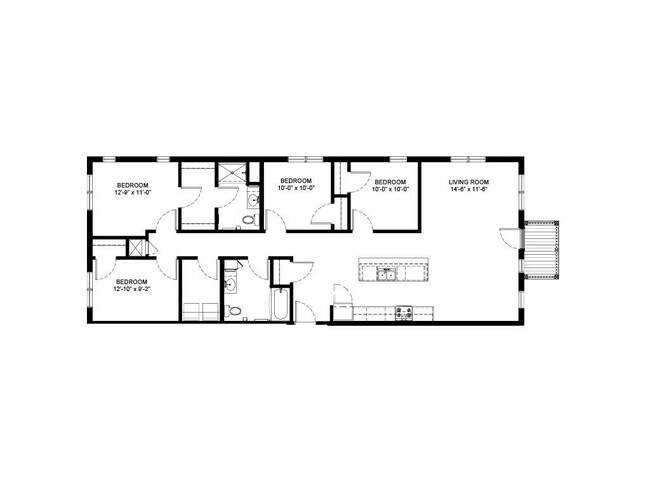 Floorplan - Vue Pointe Apartments