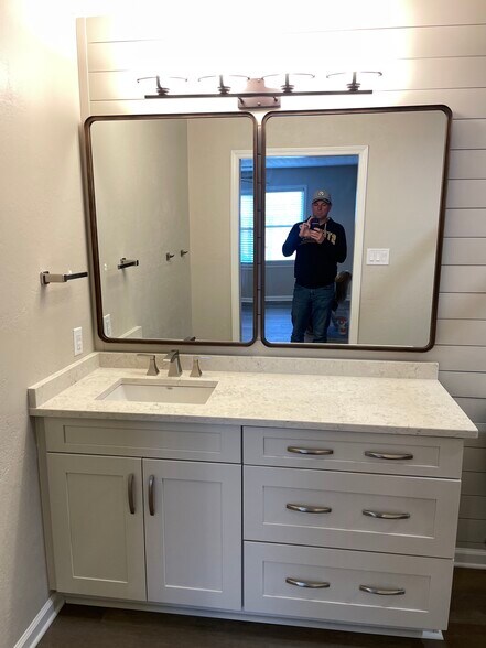 Primary Bath Vanity - 160 Garden Ct