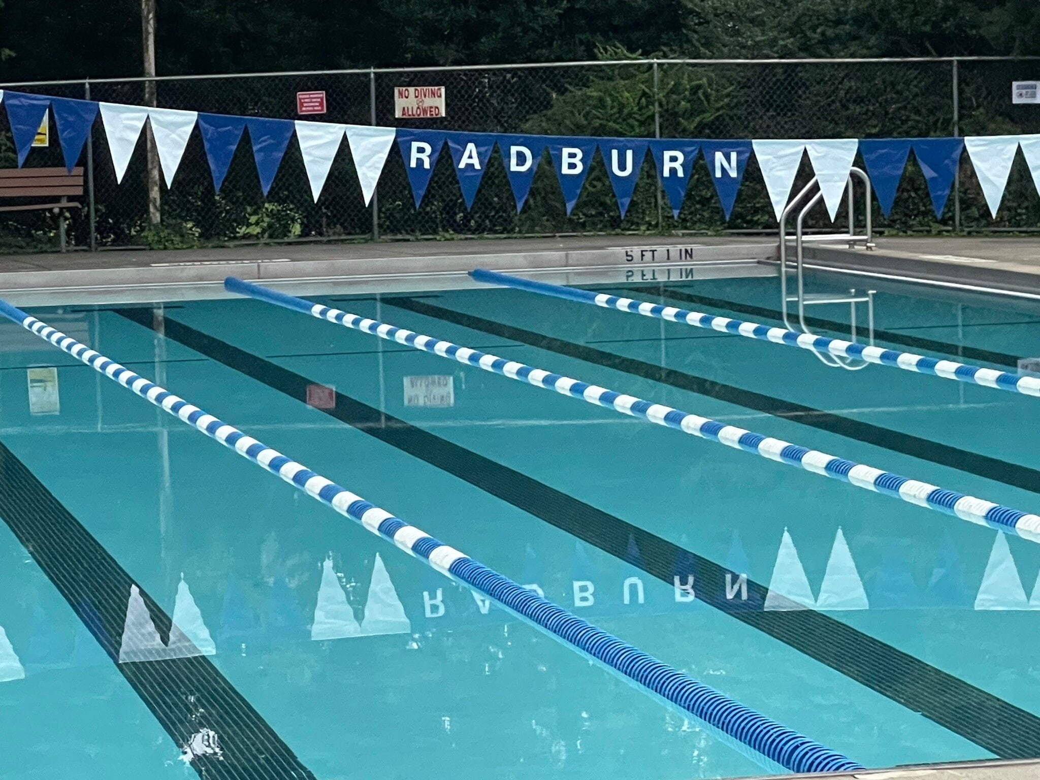 One of 2 Radburn outdoor pools (sandless) - 33 Landmark Ln