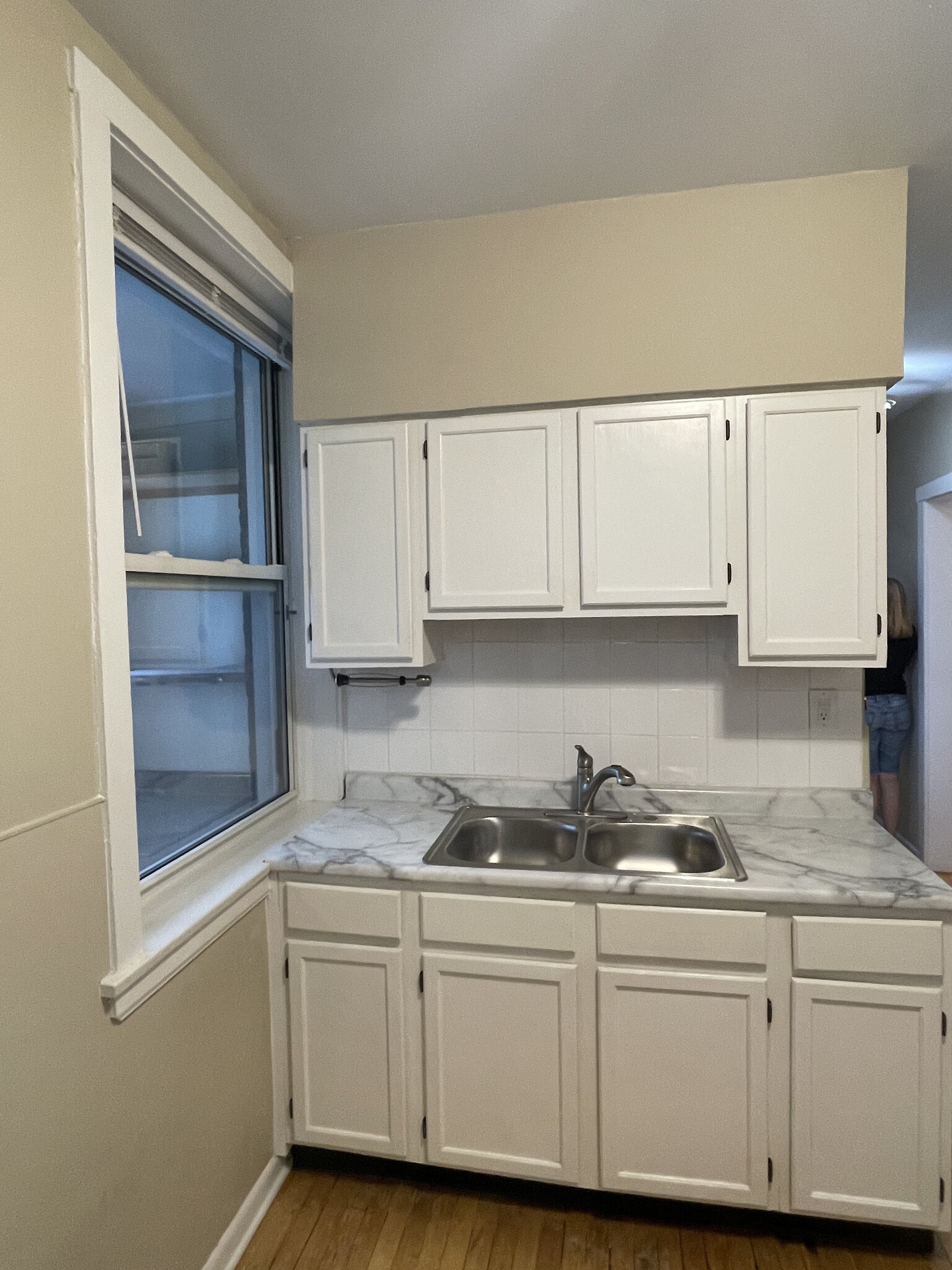 kitchen with attached storage - 4700 Lawndale Ave