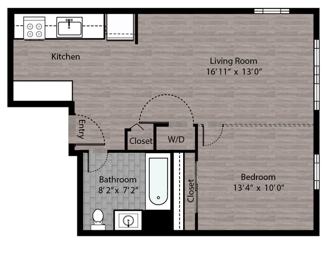 Floorplan - Wrigleyville Lofts