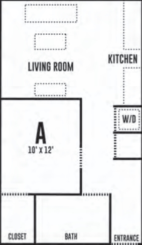 1BR/1BA - District Lofts