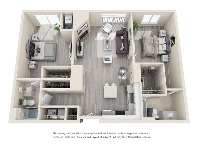Floorplan - The Cosmopolitan Apartments