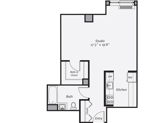 Floorplan - Avalon Riverview South Tower
