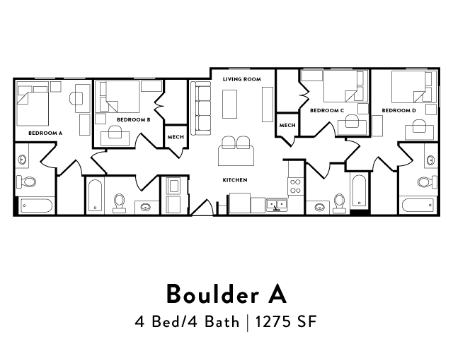 Floorplan - Point at Ames