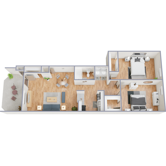 Floorplan - Icon on Spanish Trail