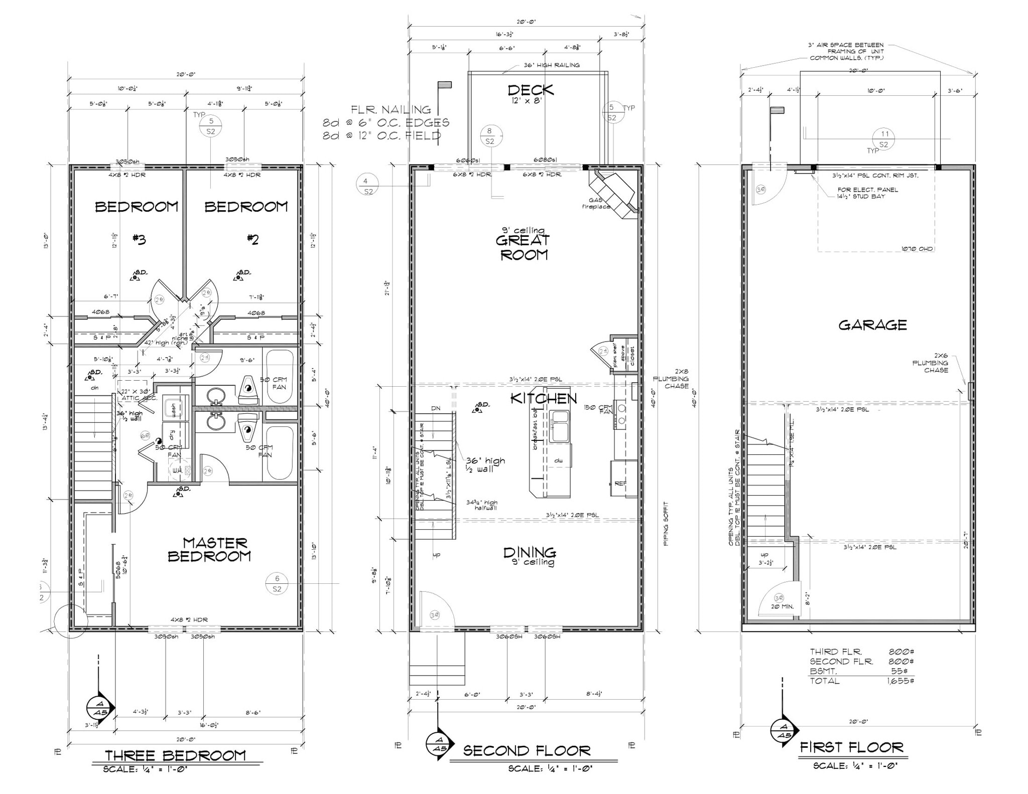 Floor Plan - 1406 N Parkway Ave