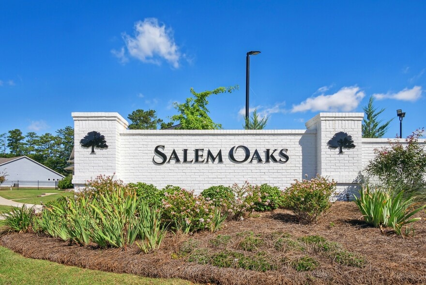 The entrance to the community at Salem Oaks. - Salem Oaks