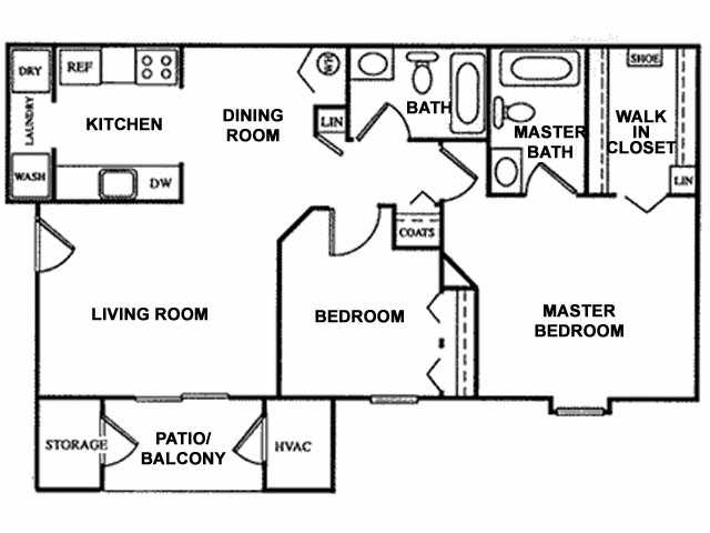 2BR/2BA - Lakeshore Village Apartments