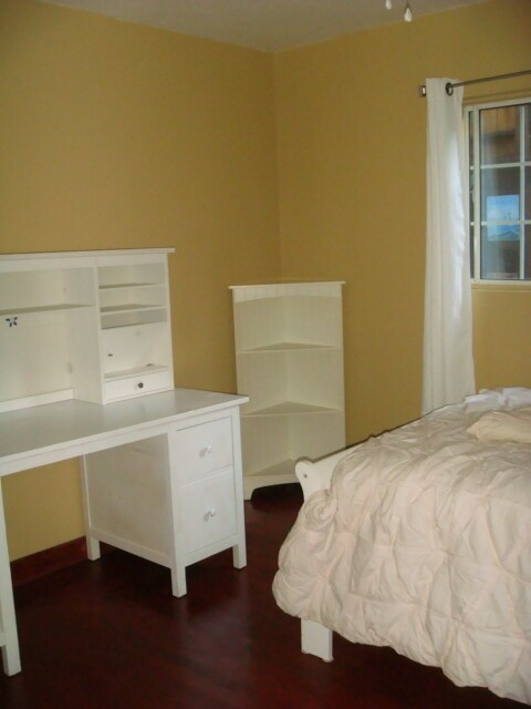 3rd Bedroom Desk, Bed, Bookshelf - 1841 Pool Rd