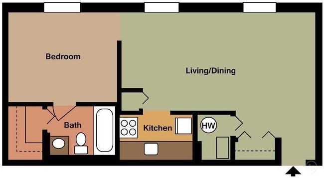 Floorplan - St Agnes Apartments