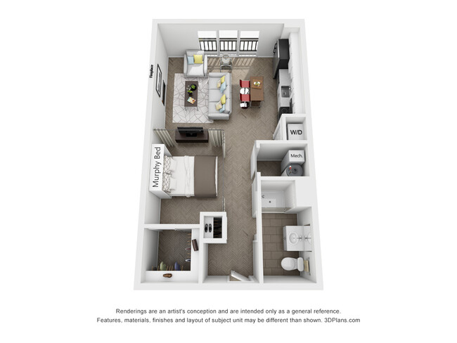 Floorplan - Excelsior Park Apartments