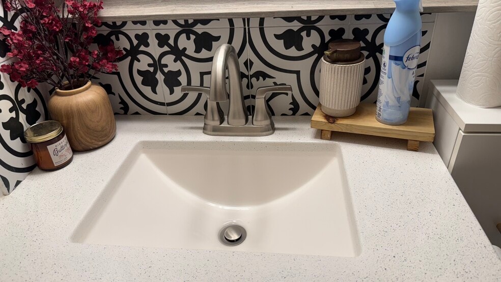 New sink and vanity - 1450 Iris Ave