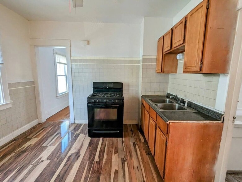 Kitchen looking to Dining Room Entrance - 65 Progressive Ave