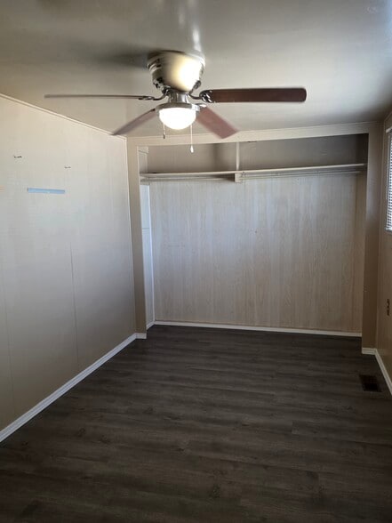 2nd BR looking at closet. This Br has a door to the laundry by the Backdoorand a door to the hallway - 552 5th Ave W