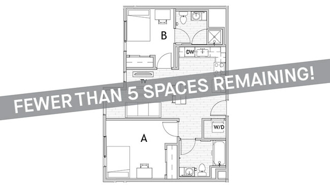 2x2 A Premium - Fewer Than 5 Spaces Remaining! - Luxury Housing - Uncommon Fort Collins