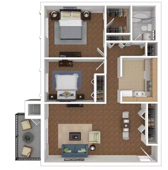 Floorplan - Rock Creek Terrace