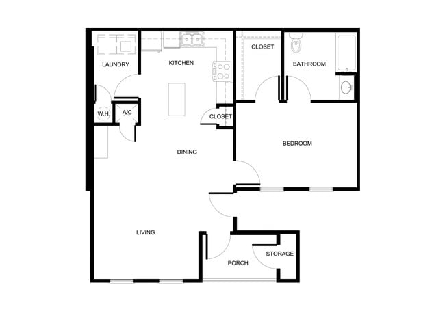 1BR/1BA - La Belle Vie - Senior Community - 62+