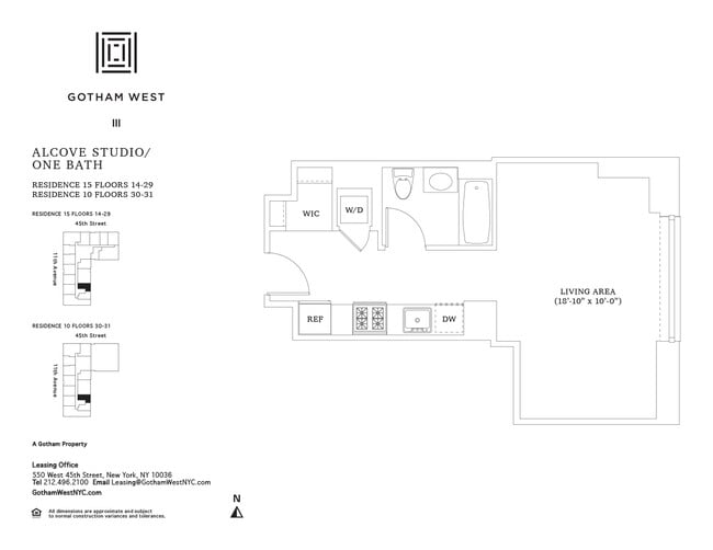 Floorplan - Gotham West