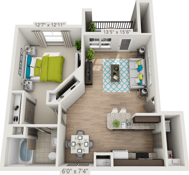 Floorplan - The Oaks at Baywood