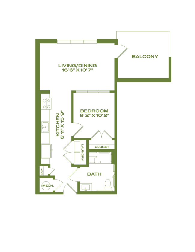 Floorplan - Artifact NoDa