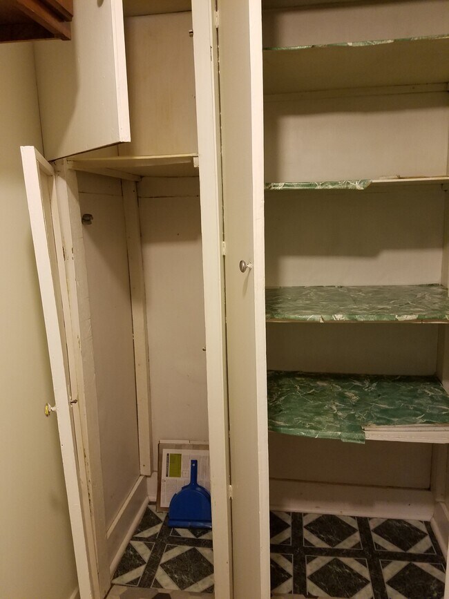 Bathroom cabinets opened - 15 Goodrich St