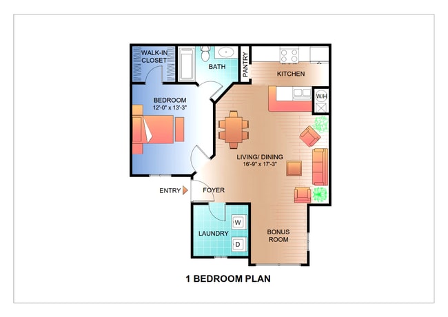 Floorplan - Cricket Club Apartments