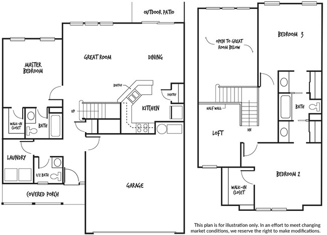 Floorplan - Brookfield Townhomes