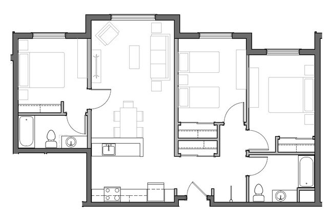 3 Bedroom Type 3.1 - Altura Apartments